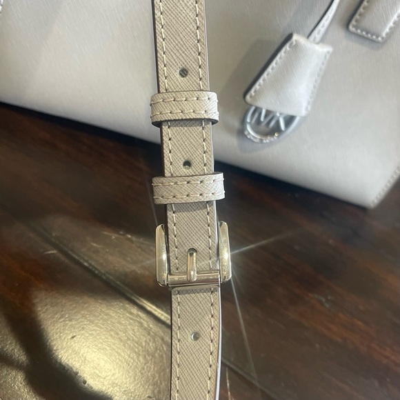 Michael Kors Blue Satchel with Structured Design - Picture 7 of 9